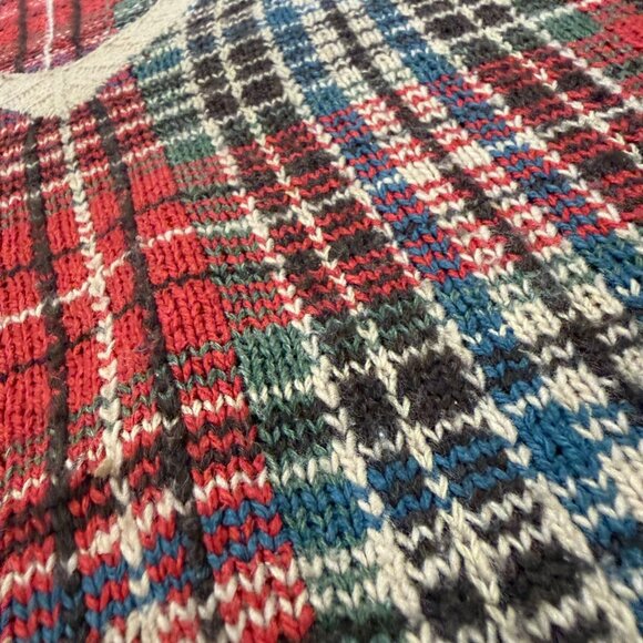 Vintage Polo Ralph Lauren Silk & Wool V-Neck Sweater Vest Medium - Picture 5 of 7